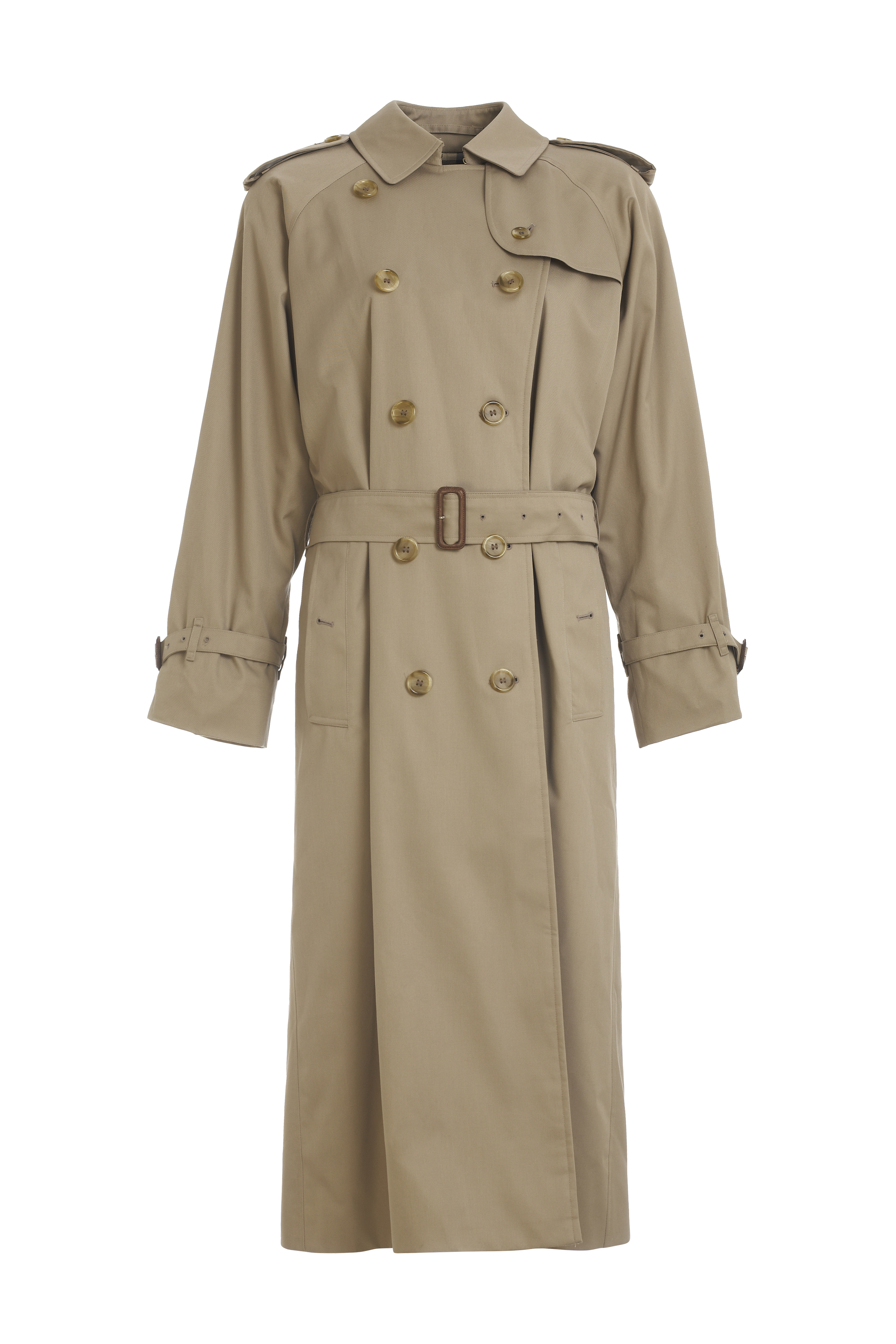 Burberry taupe trench coat | Curate8